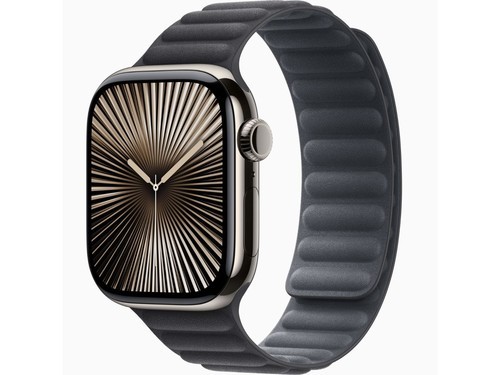 苹果Apple Watch Series 10 钛金属（46mm/磁力链式表带）评测文章