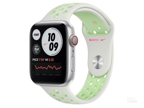 Apple Watch Nike Series 6 44mm（GPS/铝金属表壳/Nike运动表带）评测文章