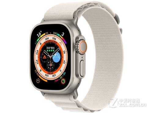 Apple（苹果）Watch Series Ultra钛金属表壳高山回环式表带 星光色评测文章