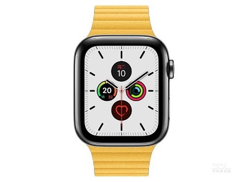 Apple Watch Series 5 44mm（GPS+蜂窝网络/不锈钢表壳/回环式皮制表带）评测文章