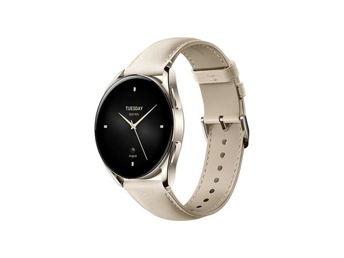 小米Watch S2（42mm/黑色/黑硅胶表带）