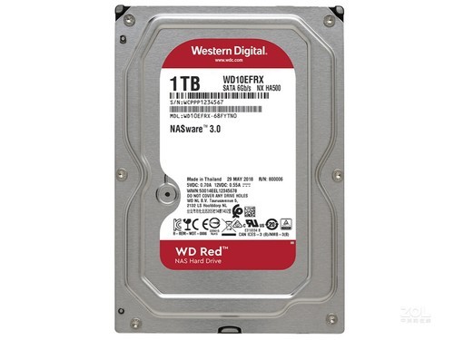 西部数据红盘 1TB 5400转 64MB SATA3（WD10EFRX）评测文章