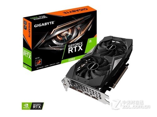 技嘉GeForce RTX 2060 D6 6G