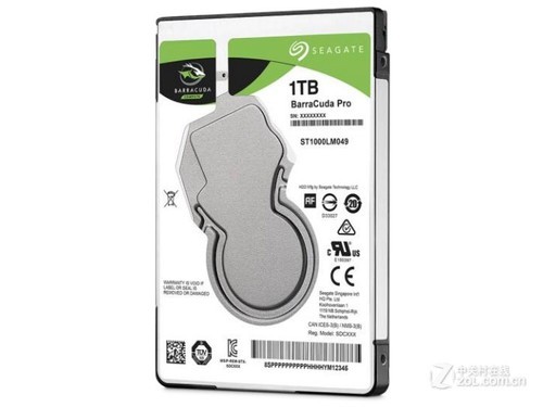 希捷BarraCuda Pro 1TB 7200转 128MB SATA3（ST1000LM049）评测文章