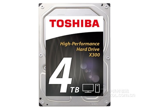 东芝X300 4TB 7200转 128MB SATA3（HDWE140）