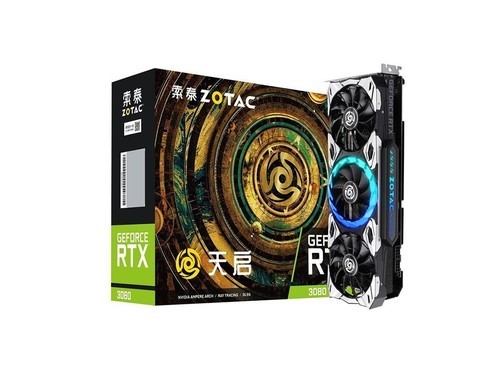 索泰GeForce RTX 3080 Ti-12G6X 天启 OC