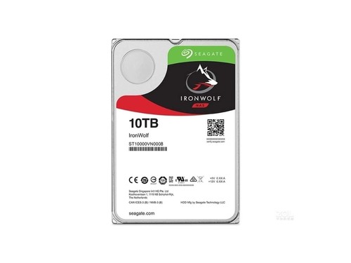 希捷酷狼NAS 10TB 7200转 256MB SATA3（ST10000VN0008）