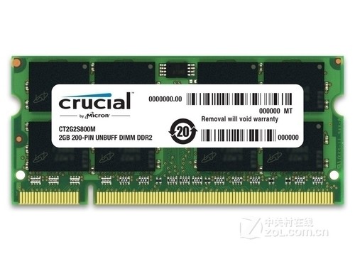 英睿达2GB DDR2 800（CT2G2S800M）评测文章