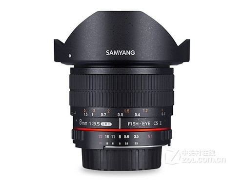 Samyang 8mm T3.8 UMC FISH-EYE CS II（尼康口）评测文章