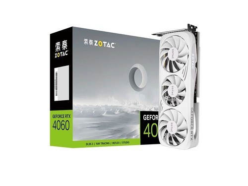 索泰GeForce RTX 4060-8GB 月白 OC