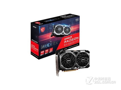 微星Radeon RX 6600 XT MECH 2X 8G OCV1评测文章