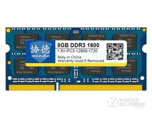 协德8GB DDR3 1600（笔记本）评测文章