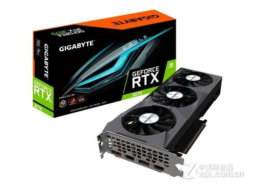 技嘉GeForce RTX 3070 EAGLE OC 8G