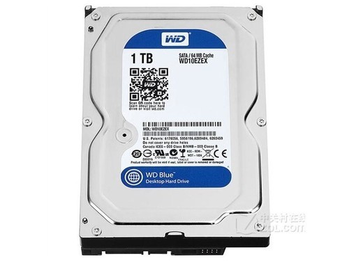 西部数据蓝盘 1TB 7200转 64MB SATA3（WD10EZEX）评测文章