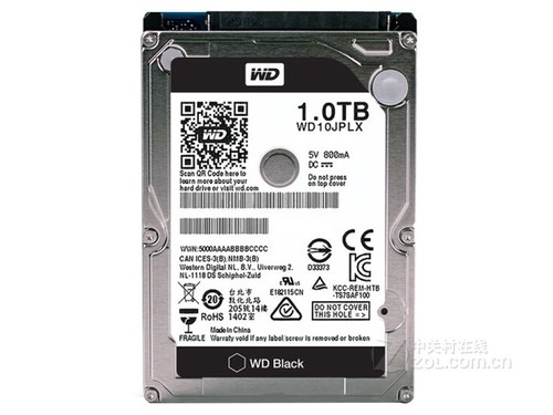 西部数据黑盘 1TB 7200转 32MB SATA3（WD10JPLX）评测文章