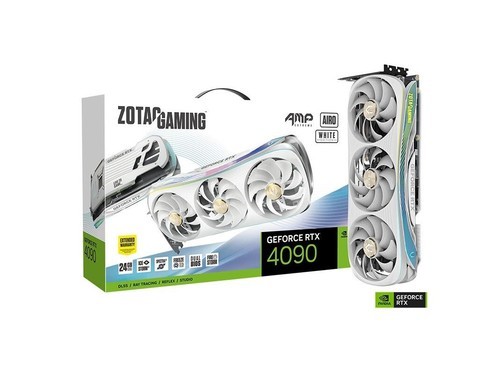 索泰GeForce RTX 4090 AMP EXTREME AIRO 月白