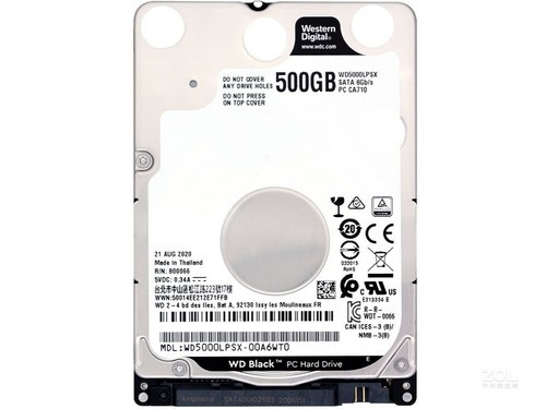 西部数据黑盘 500GB 7200转 64MB SATA3（WD5000LPSX）评测文章