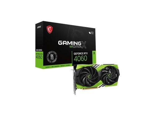 微星GeForce RTX 4060 GAMING X NV EDITION 8G