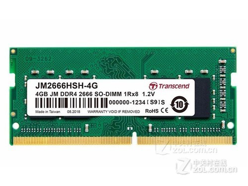 创见DDR4 2666 8GB（笔记本）