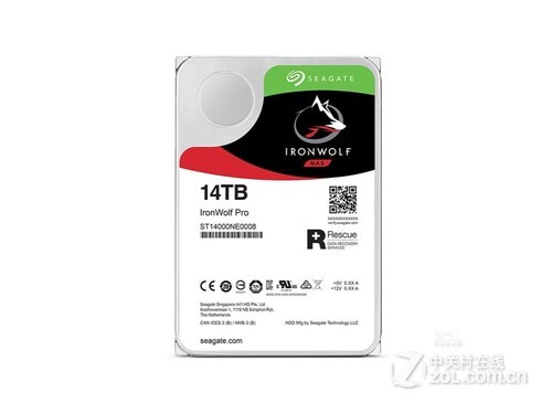 希捷酷狼PRO 14TB 7200转 256MB SATA3（ST14000NE0008）评测文章