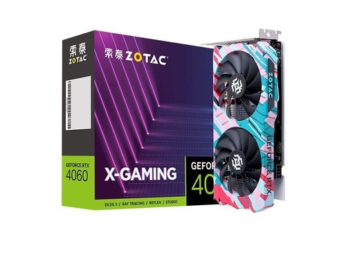 索泰GeForce RTX 4060-8GB X-GAMING OC TWIN