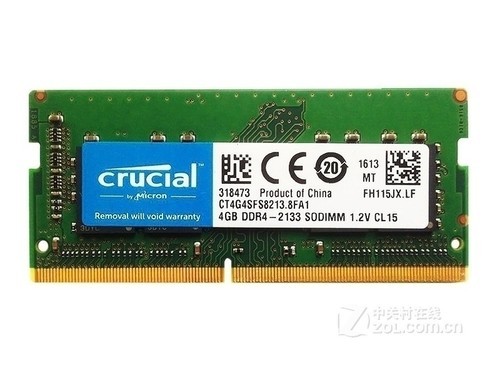 英睿达4GB DDR4 2133（CT4G4SFS8213）