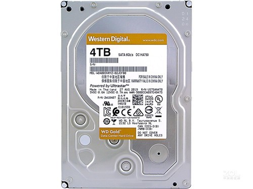 西部数据金盘 4TB 7200转 256MB SATA3（WD4003VRYZ）评测文章