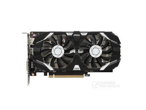 微星GeForce GTX 1050Ti 飙风 4GV1