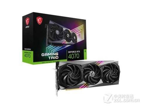 微星GeForce RTX 4070 GAMING X TRIO 12G