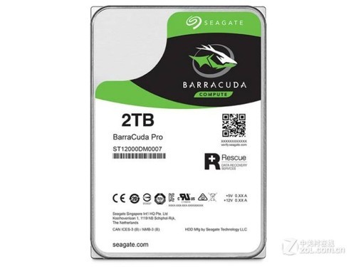 希捷BarraCuda Pro 2TB 7200转 128MB SATA3（ST2000DM009）评测文章