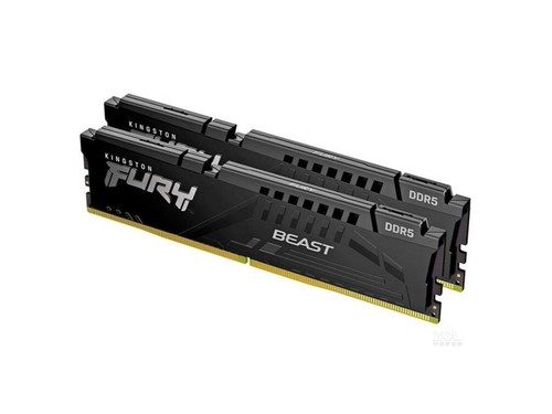 金士顿FURY Beast 32GB（2×16GB）DDR5 5200（KF552C40BBK2/32）