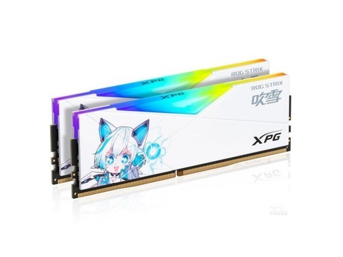 威刚XPG 龙耀D50 ROG STRIX 吹雪 32GB（2×16GB）DDR4 3600