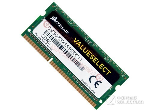 USCorsair（美商海盗船）笔记本ddr3 pc3 1600 8g 8g（单条）评测文章