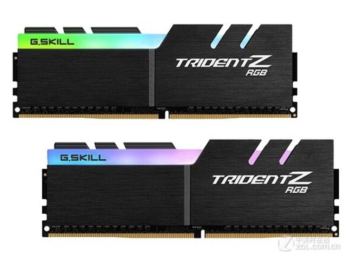 芝奇Trident Z RGB 16GB DDR4 3000（F4-3000C16D-16GTZR）