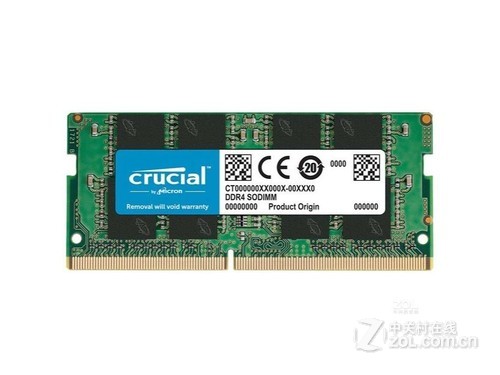 英睿达32GB DDR4 3200（CT32G4SFD832A）