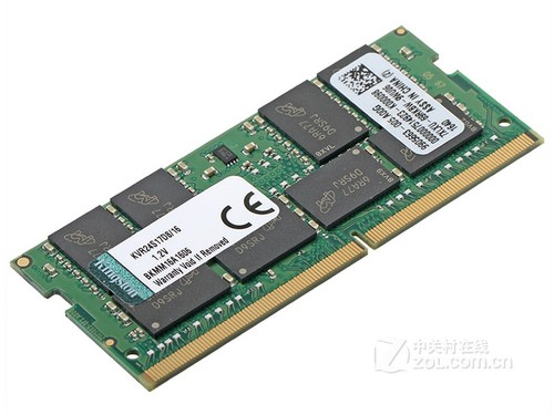 金士顿低电压版 16GB DDR4 2400（KVR24S17D8/16）