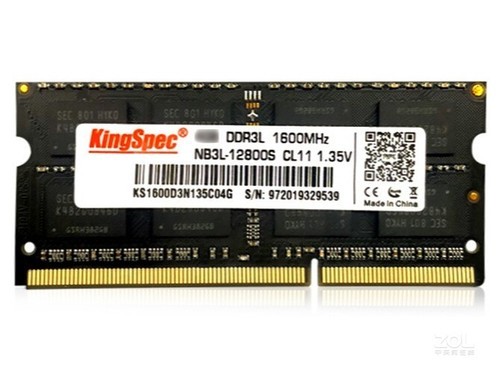 金胜维8GB DDR3L 1600（笔记本）