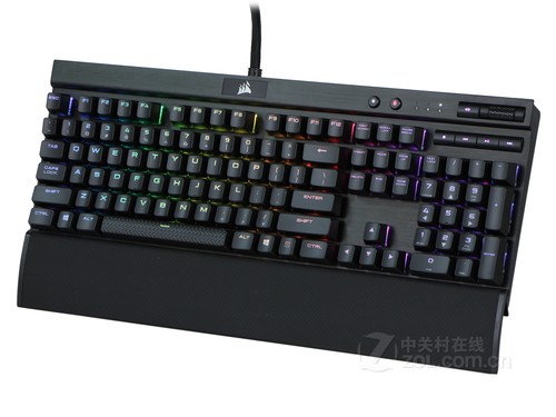 海盗船K70 RGB银轴版机械键盘