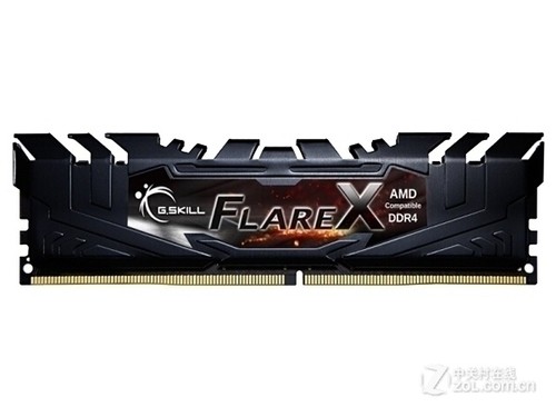 芝奇Flare X 8GB DDR4 2400（F4-2400C16S-8GFX）评测文章