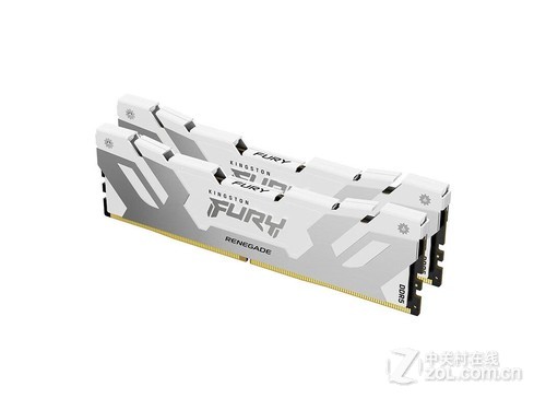 金士顿FURY 叛逆者Renegade DDR5 7600 32GB(16GBx2) 白色款