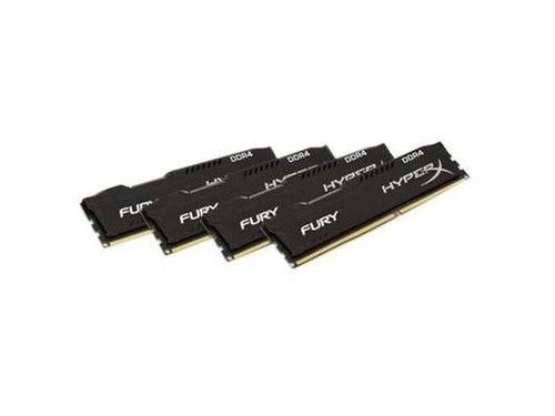 金士顿骇客神条FURY 32GB DDR4 2400（HX424C15FBK4/32）