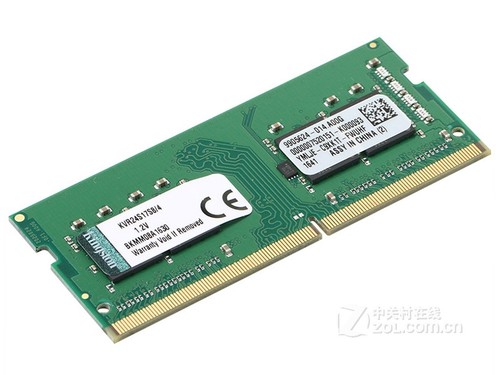 金士顿低电压版 4GB DDR4 2400（KVR24S17S8/4）