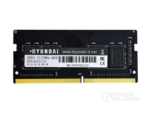 现代笔记本 16GB DDR4 2133评测文章