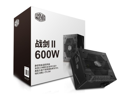 酷冷至尊战剑II 600W（MPW-6001-ACABN1）评测文章