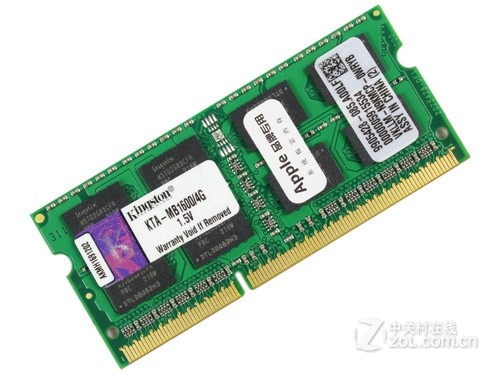 金士顿系统指定内存 4GB DDR3 1066（KTA-MB1600/4G）