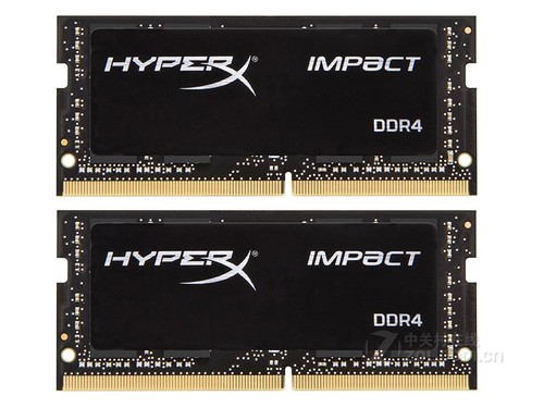 金士顿骇客神条Impact 16GB DDR4 2400（HX424S14IBK2/16）