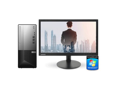 联想定制Win7专业版大机箱(i3 10100/4G/1T/DVD/Win7/19.5英寸显示器)