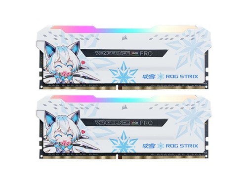 美商海盗船复仇者RGB 16GB DDR4 3600吹雪联名款