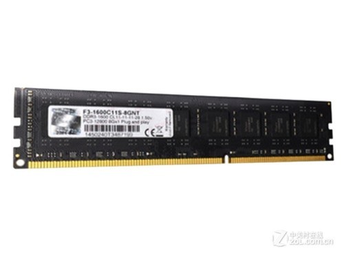 芝奇8GB DDR3 1600（F3-1600C11S-8GNT）评测文章