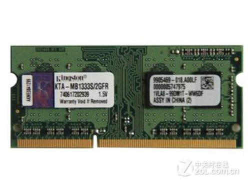 金士顿系统指定内存 2GB DDR3 1333（KTA-MB1333S/2GFR）评测文章